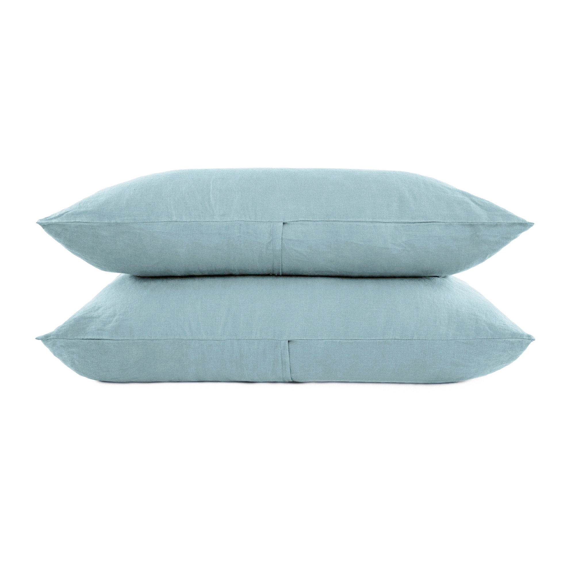 100% French Linen Pillowcase Set, Wave, King Pillowcase