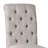 19'' H Tufted Linen Upholstered Parsons Chair