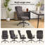 Chaise de bureau pivotante à dossier haut réglable 27,2 pouces-654243380
