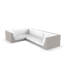 Pixel 119.25" Wide Outdoor U-Shaped Patio Sectional with Cushions-78363881-78363883