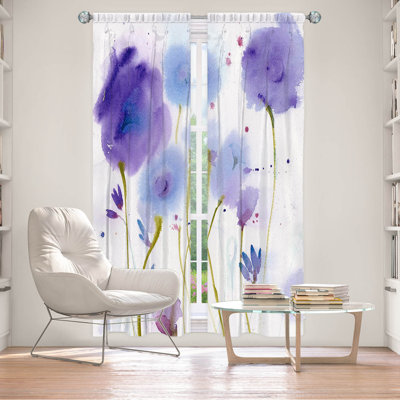 Evangelia Room Darkening Curtain Pair