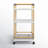 Ellie Bar Cart with Metal Outer Material-986371663