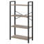 Chilo 120cm H x 66cm W Steel Open Shelf Bookcase-894718388