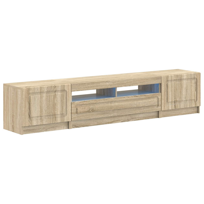 TV Stand, 40cm H x 178cm W x 35cm D, Sonoma Oak
