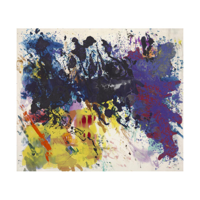 Sans titre 5-76 par Morris Louis - Estampe numérique, H 22 po x l 28 po
