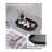 Matte Black Resin Vanity Tray