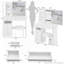 Meuble-lavabo de bureau de 37 po avec tabouret-113847166
