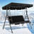 HALLOLURE Fabric Replacement Canopy for Canopy-61048025