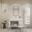 41.9" Wall-Mounted Single Bathroom Vanity Set-70381316
