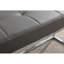 Banc rembourré en similicuir Atkin avec base chromée - Entrée, chambre et sièges d'appoint-910913530-959634143