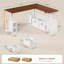 Bureau de direction électrique en forme de L, bureau de direction à hauteur ajustable 69 po x 55 po-1795042817