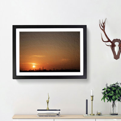 Sunrise over New York City - Picture Frame Painting Print