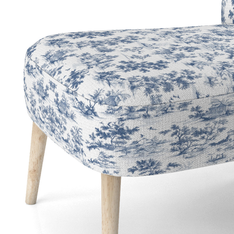 Chaise d'appoint rembourrée Modern, Chaise d'appoint sans accoudoirs