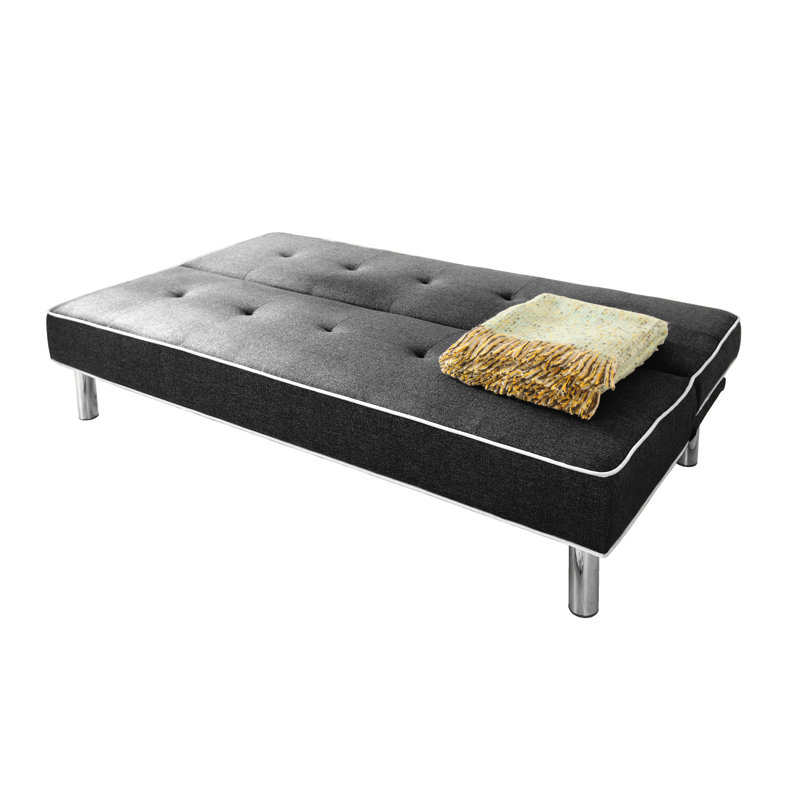 Middletown 3 Seater Sofa Bed, Black