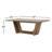 Ashel Felicia Solid Oak Dining Table