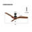 52-inch Ceiling Fan without Light-140036709