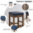 Kimberling Upholstered Faux Leather Counter Stool with Solid Wood Frame-21989348-21989350-41671907