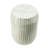 14x14x18" Accent Stool with Striped Pattern