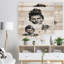 « double exposition femme avec des cheveux », impression-34275575-35222321