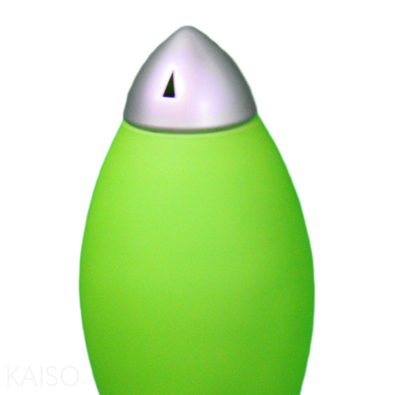 Grande lampe de table 10,5 "en acrylique pour enfants, conception fusée, vert, Vert