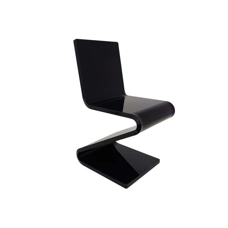 Fauteuil Z Iris en noir