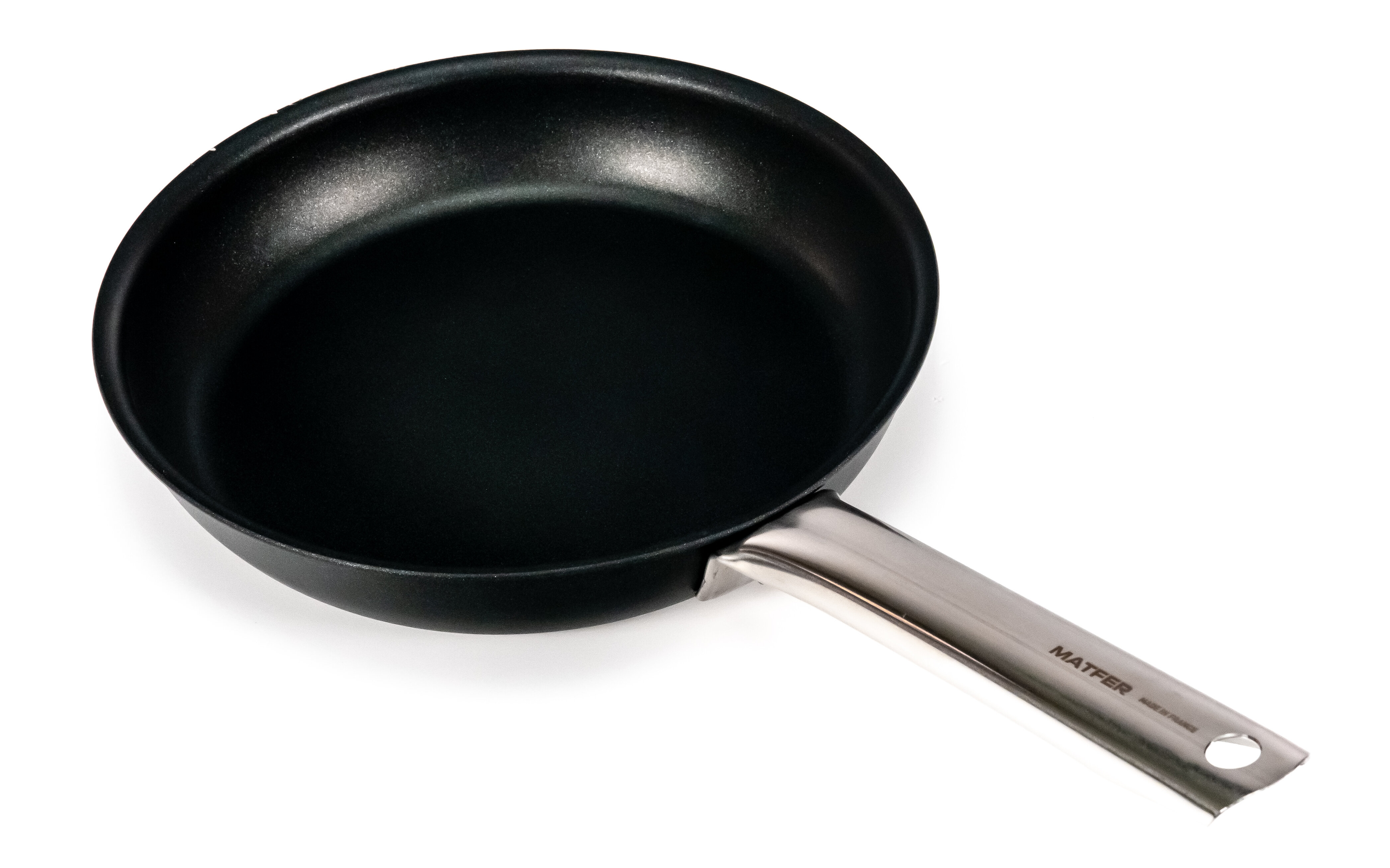  Matfer Bourgeat, Gray 0 Black Steel Round Frying Pan