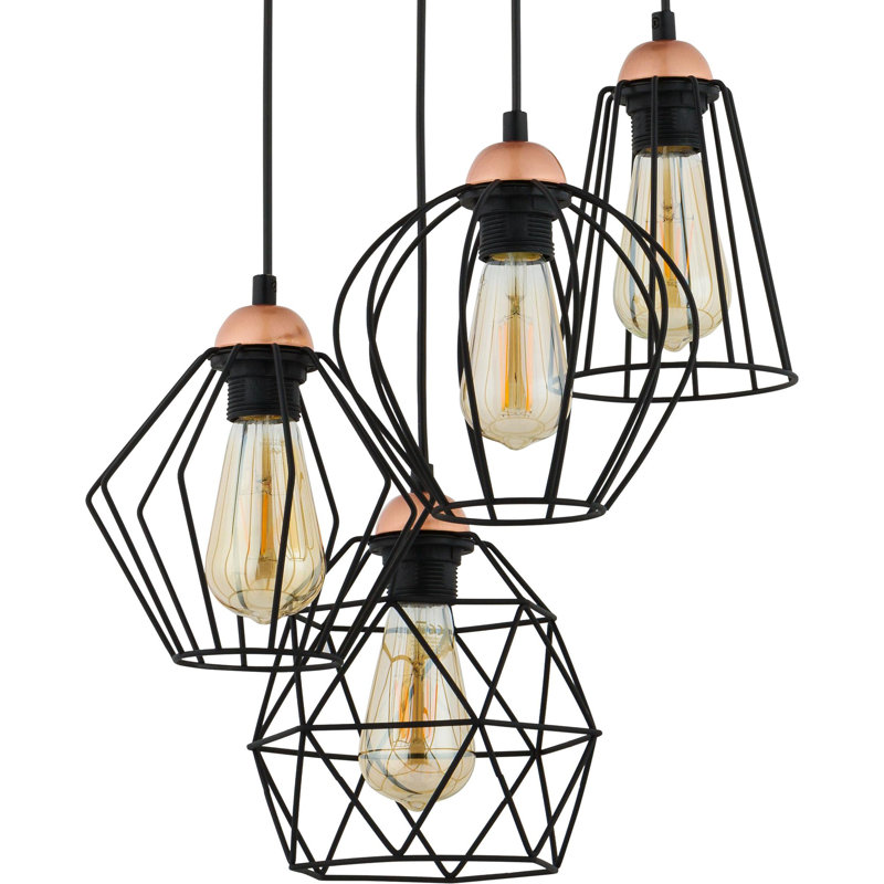 Vistawood 4 - Light Cluster Pendant