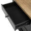 Table de chevet 3 tiroirs Fontevraud avec ports USB