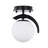 Glass LED Semi Flush Mount