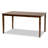 Aizak 6 - Person Solid Wood Solid Wood Top Four Leg Dining Set