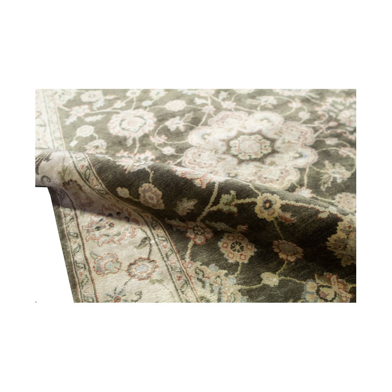 Oriental Area Rug in Brown/Cream