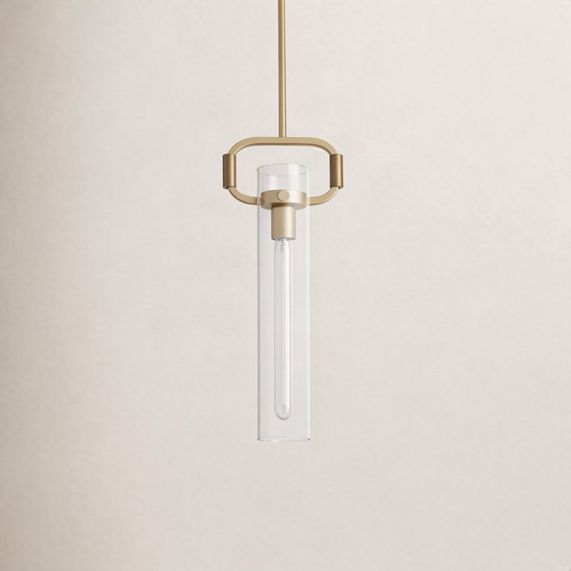 Shay 1 - Light Single Pendant, Brass