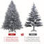 5.91' H Artificial Spruce Christmas Tree