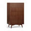 Solid Wood 76 cm W Chest of 5 Drawers-124354508