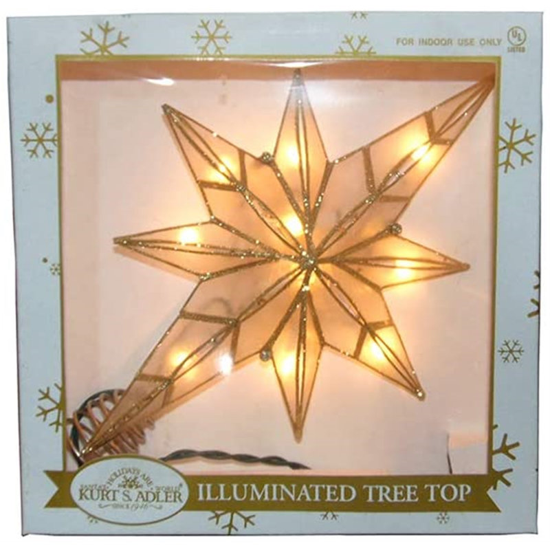 11.4'' Astrology & Stars Lighted Tree Topper