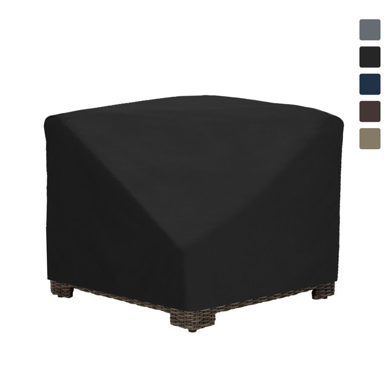 High Density Waterproof Outdoor Patio Sectional Chair Cover, All Weather Protection Patio Deep Seat Corner Chair Cover Protector