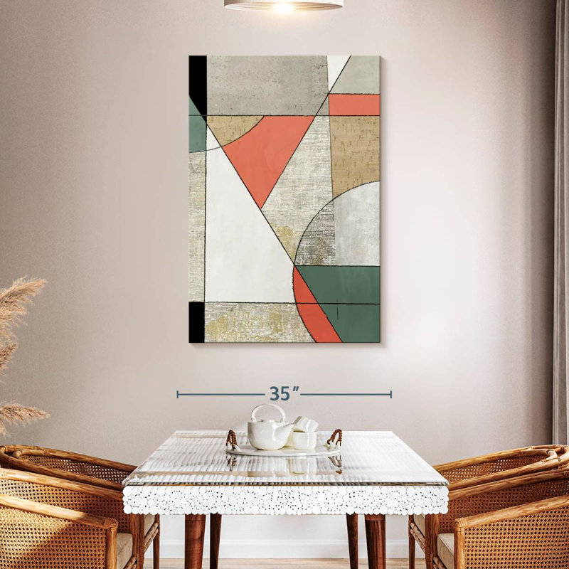Avery Folding Together I, 48" H x 32" W