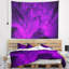 Tapisserie abstraite mauve vif-28488238