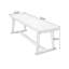 Bureau d'écriture rectangulaire en bois massif noyer-368823927
