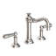 Jacobean Widespread Bathroom Faucet with Drain Assembly-1489982031