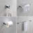 Cube 4 - Piece Bathroom Hardware Set-52358854