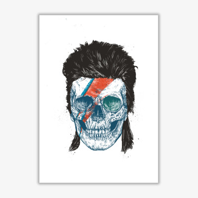 Bowie's Skull by Mercedes Lopes Charro - Print