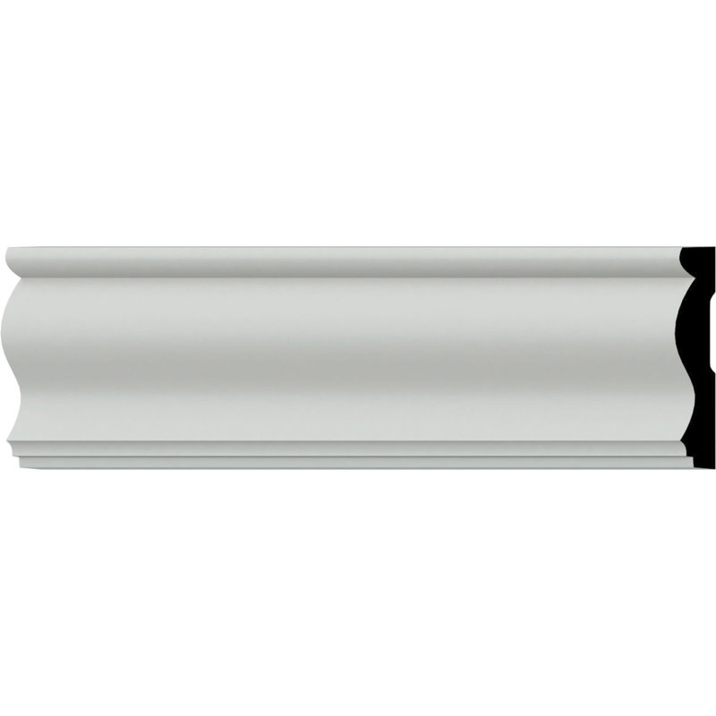 Rail de chaise Stockport H 4 3/4 po x P 7/8 po x L 94 1/2 po (ensemble de 12)