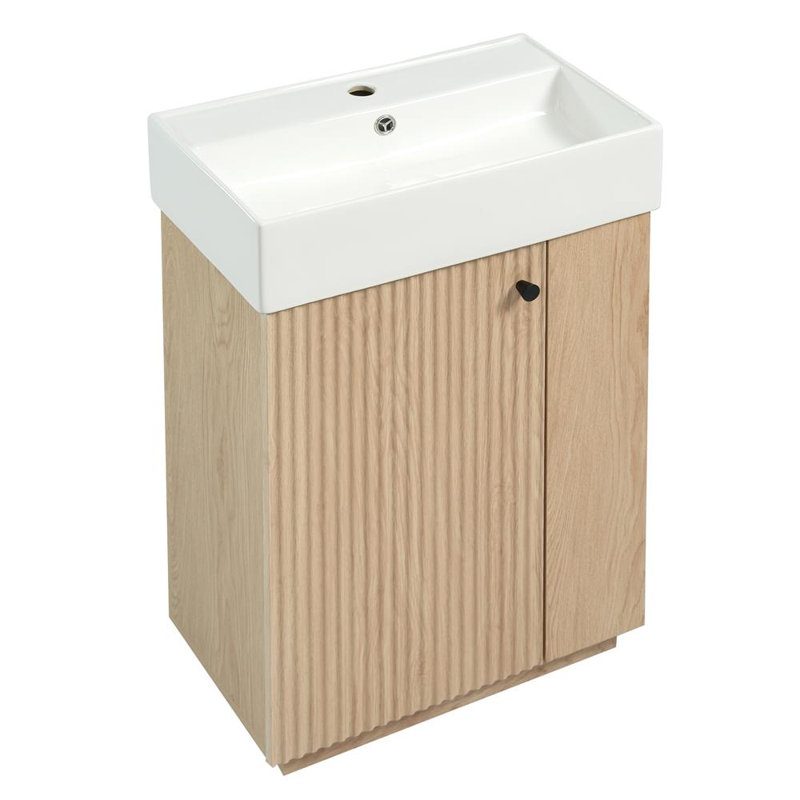 Meuble-lavabo moderne en céramique