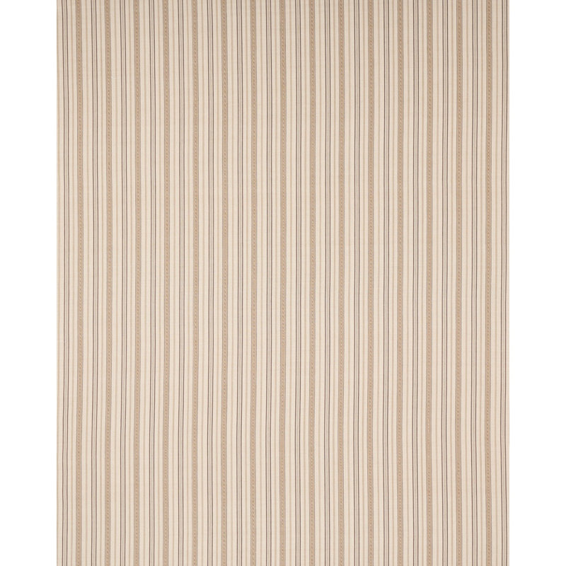 Tissu à rayures légères, Café