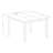 9 Piece Counter Height Dining Set Includes a Square Kitchen Table with Pedestal and 8 Faux Leather Dining Room Chairs, 54x54 Inch, Cappuccino-1255358393-1217209601-1217209600