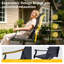 Black High Back Dining Chair Set-1097753434