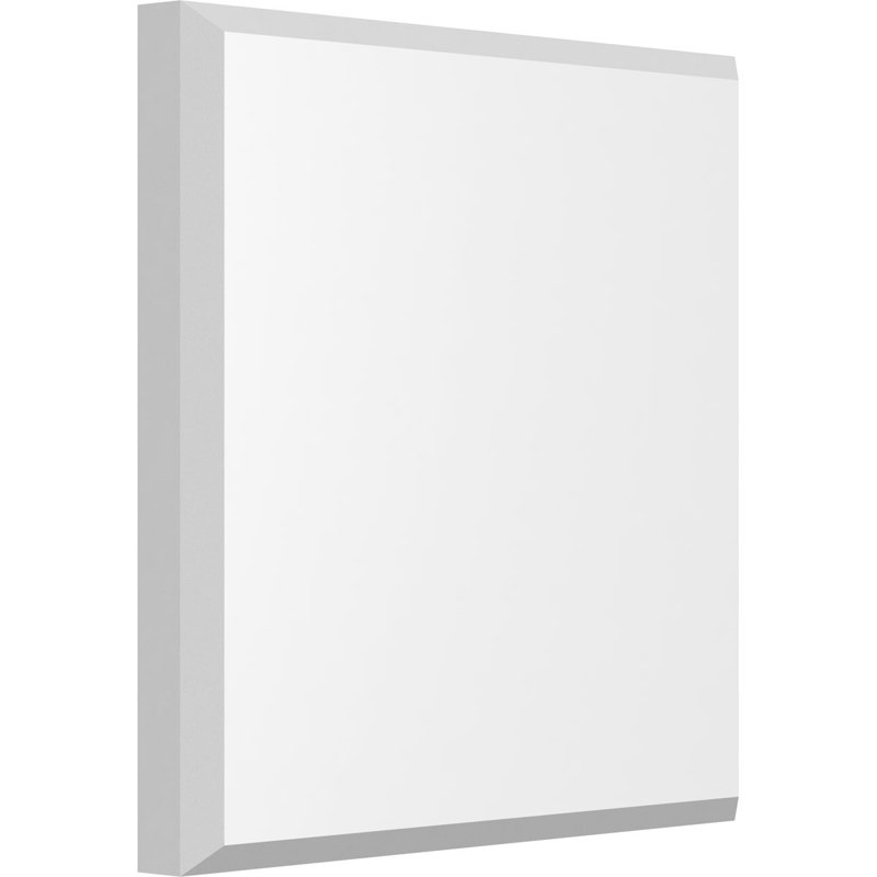 Rosette standard Sedgwick avec bord biseauté, H 7 po x l 7 po x p 0,75 po