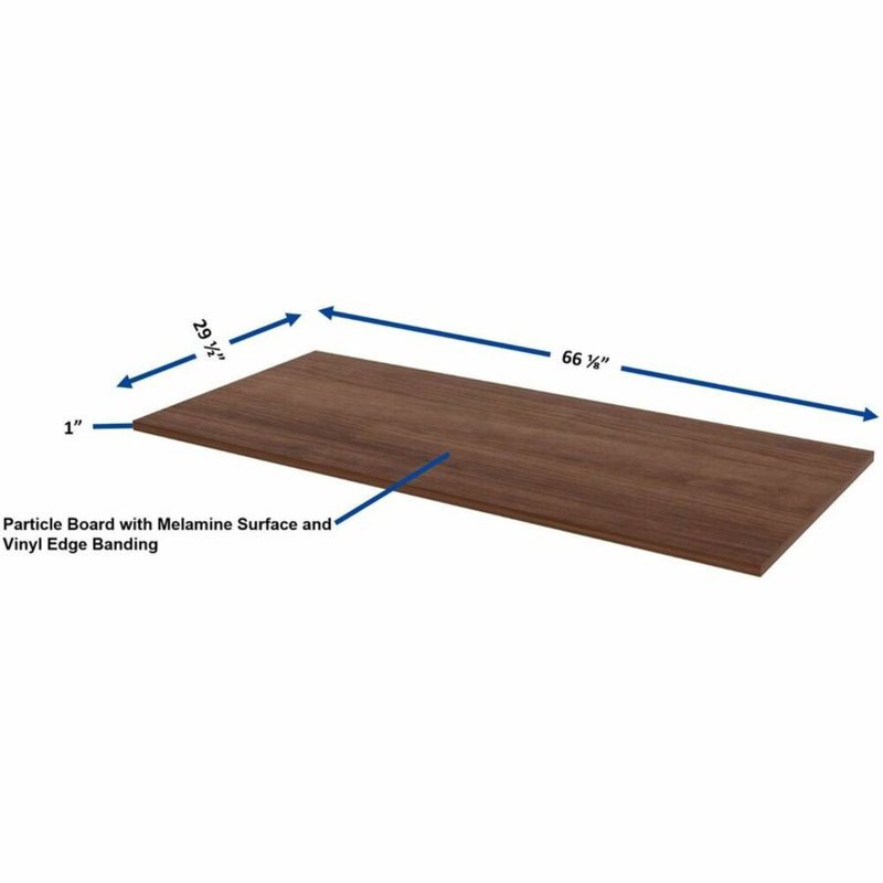 Plateau de table polyvalent, Brun moyen