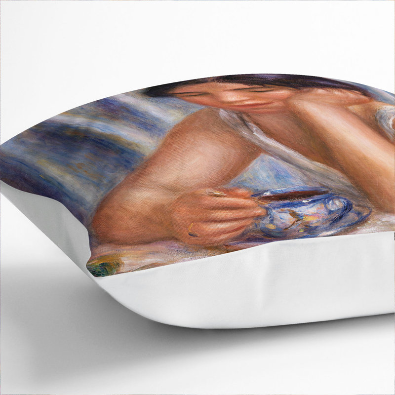 A Cup of Chocolate Scatter Cushion, White, 55cm H x 55cm W x 20cm D